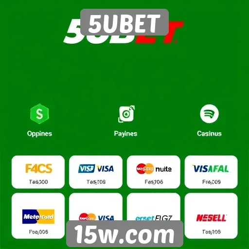 Análise das opções de pagamento disponíveis no 5UBET